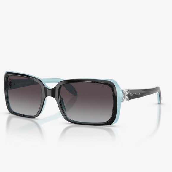 Tiffany & Co 4047B 80553C Black Blue Sunglasses main image 5